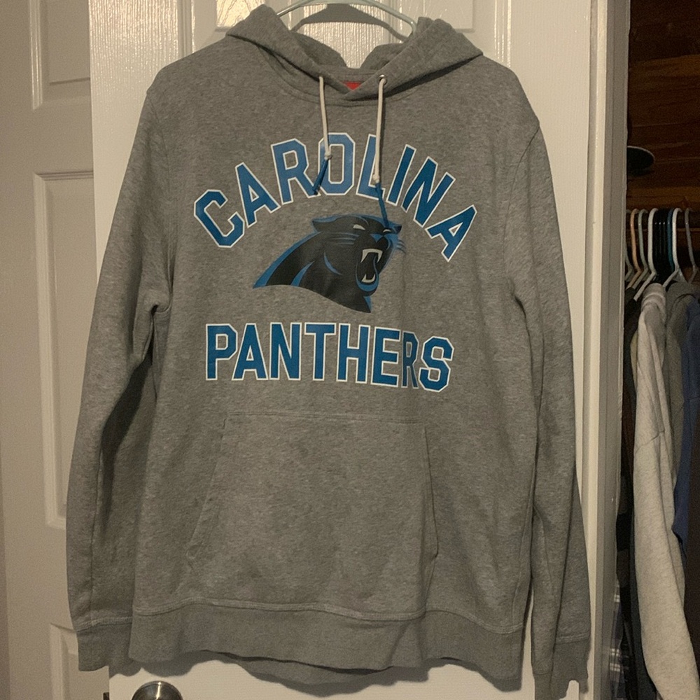 Nike Carolina Panthers Grey Hoodie